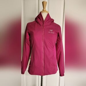 Arcteryx atom hoody women's XXS hot pink purple